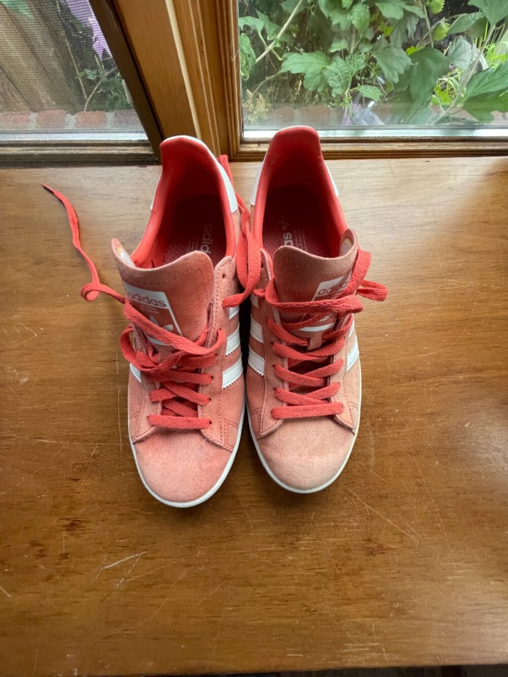Adidas Coral Suede Campus Running Shoes - Men’s Size 8 or Women’s 10 - Picture 6 of 13